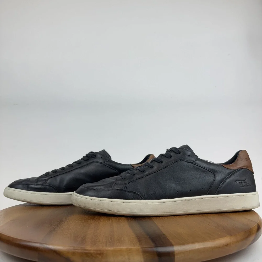 Mens Rodd & Gunn Sussex Street Blue Leather Comfort Casual Sneakers Size EU‎ 46